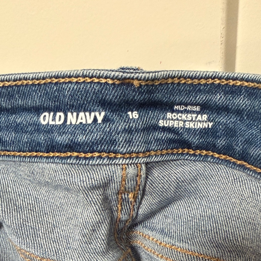 Old Navy Mid-Rise Blue Jeans